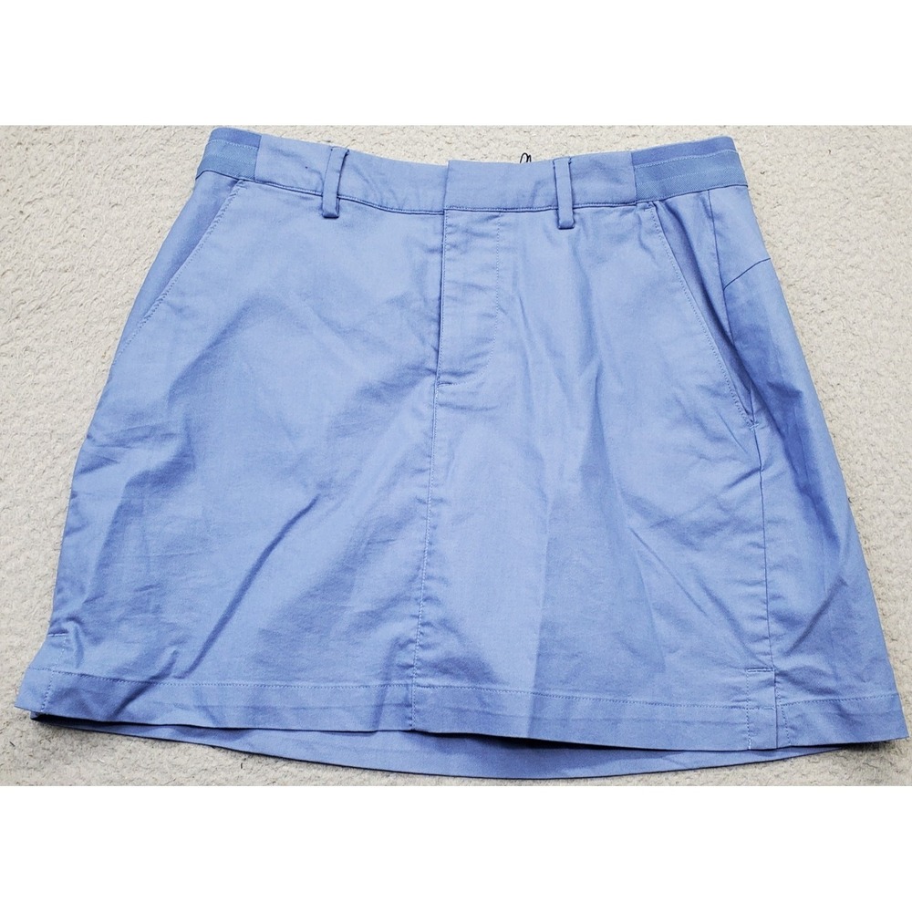 Walter Hagen Clubhouse Golf Skort Womens 8 Blue Tennis Stretch UPF 50+ WGH17464F